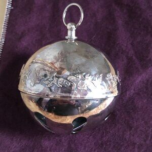 Vintage 1977 Wallace Silversmiths Silver Plated Sleigh Bell 7th Limited Edition